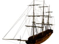 Clipper sailship 3D Model