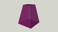 Tronco de pirámide Morado