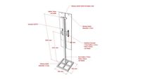 T5 stand for studio lighting