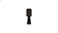 BANDOL - Lampadaire en rotin tresse H159