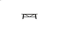 INDIES - Table manger 8 personnes en manguier massif L240