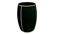 83667 Side Table Croco Green 46cm