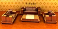 Antique04combination Sofa007 3D Model