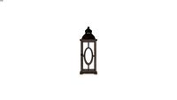 ORANGERIE - Lanterne en bois H 62 cm