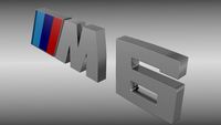 BMW M6 Logo 3D Model