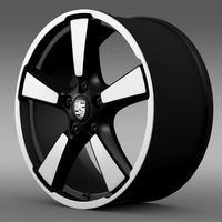 Porsche 911 50YearEditions rim 3D Model