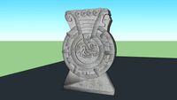 escultura azteca