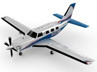 Piper Meridian 3D Model