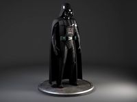 StarWars Darth Vader Rigged 3D Model