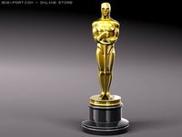 OSCAR Award Statue 3D Model