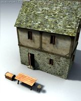 medieval house 3D Model