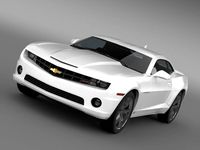 Chevrolet Camaro SS 2010 3D Model