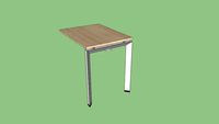 FORTECK Retour L80 P60, AMBIANCE BUREAU, prix 234.00