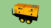 78KVA atlas copco genset