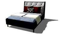 K Tuffted Bed