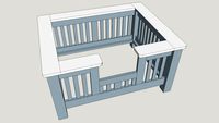 Sully’s Bed 3D Model.