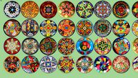 PLATOS DE CERAMICA MEXICANO MEXICO
