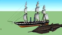 Jules Verne Nautilus Submarine Abraham Lincoln warship