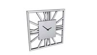 51964 Wall Clock Specchio Square 60x60cm