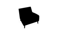 Fauteuil Eton grijs
