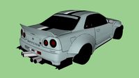 Nissan Skyline Rocket Bunny