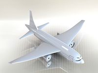 Airplane 3D Model