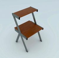 Compact Desk 3D Model