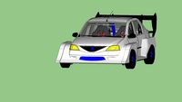 dacia logan course de cote