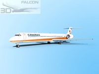 Falcon3D MD 80 Canarias 3D Model
