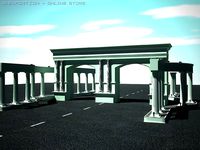 A Gate 3D Model