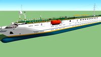 M/S Cezanne Gi A River and Italian Coaster Cruise Ship