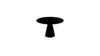AMPM table Mayra metal noir