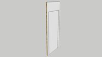 pannello fiera 100 x 250 con porta