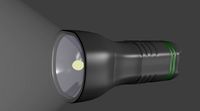 Simple Flashlight model 3D Model