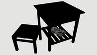wood chair _ ghe go _ ghe _ News papper _ set