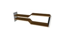 shelf Oro Oscuro 130 cm
