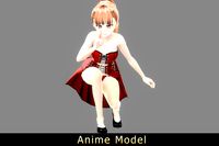 Anime Character : Kasumi (Bustier / Contain VRM)