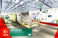 Conference - exhibition pavilion and stands