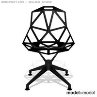 Magis ChairOne4Star 3D Model