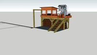 IBC Wassertank Podest