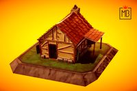 Stylized country house