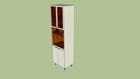 Cozinha Henn - Essência - Torre Quente 01 Forno 2305x700x510