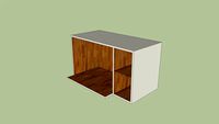 Cozinha Henn - Essência - Aéreo Micro-ondas 440x800x475