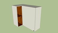 Cozinha Henn - Essência - Aéreo Canto Reto 780x945x535