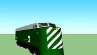 burlington nothern train