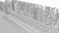 CNC routed screens, MDF jaali, Net, FCB jaali