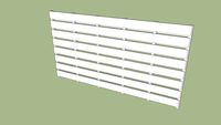 schutting horizontaal