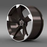 Audi R8 Spyder rim 3D Model