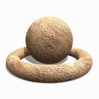 Sand Ripple Tile 3D Model