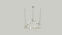 TECH LIGHTING - ModernRail Chandelier 2